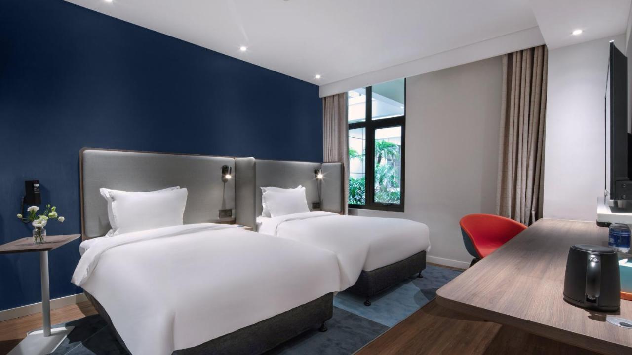 Holiday Inn Express Shanghai Hongqiao North By Ihg Fengbang Dış mekan fotoğraf